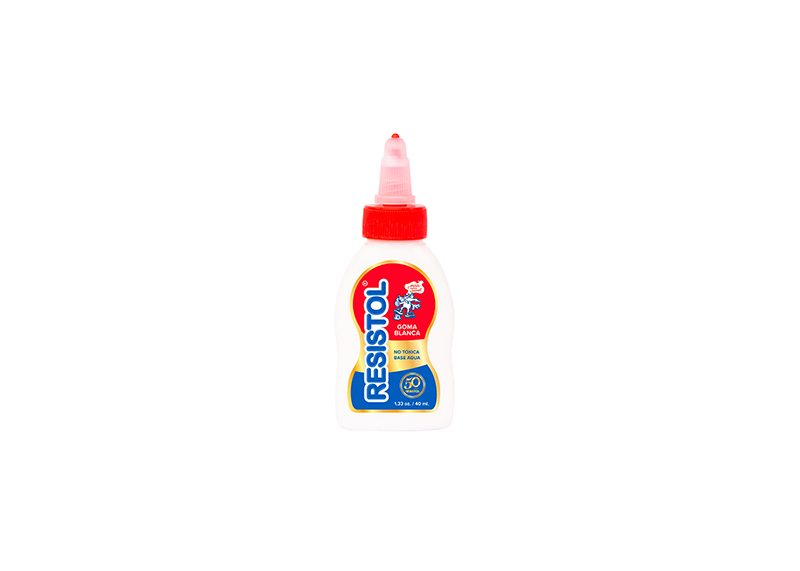PEGAMENTO BLANCO ESCOLAR RESISTOL 1.33 ONZ